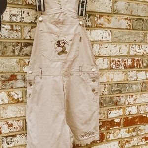 90’s Vintage Mickey Mouse Overalls